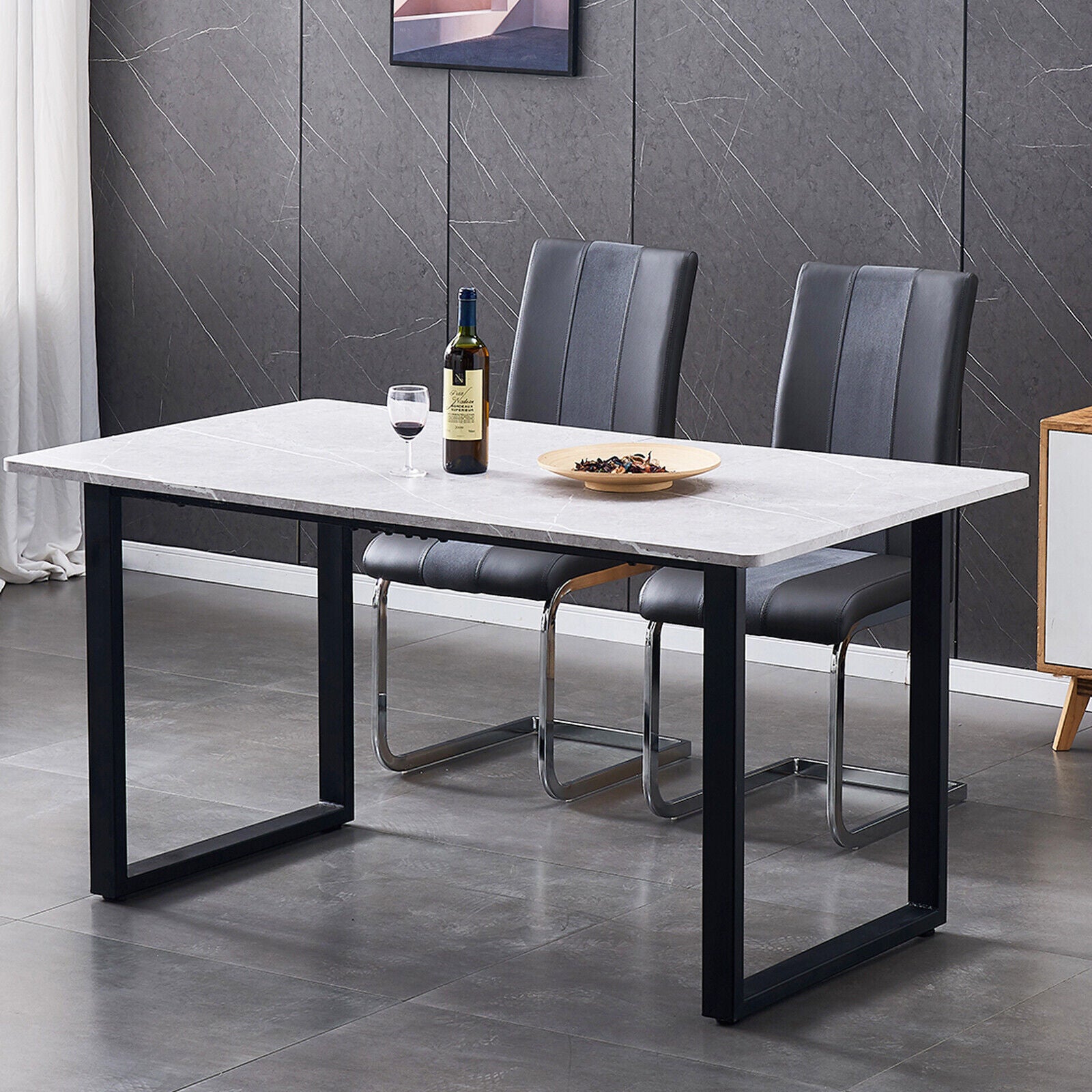 Grey top kitchen online table